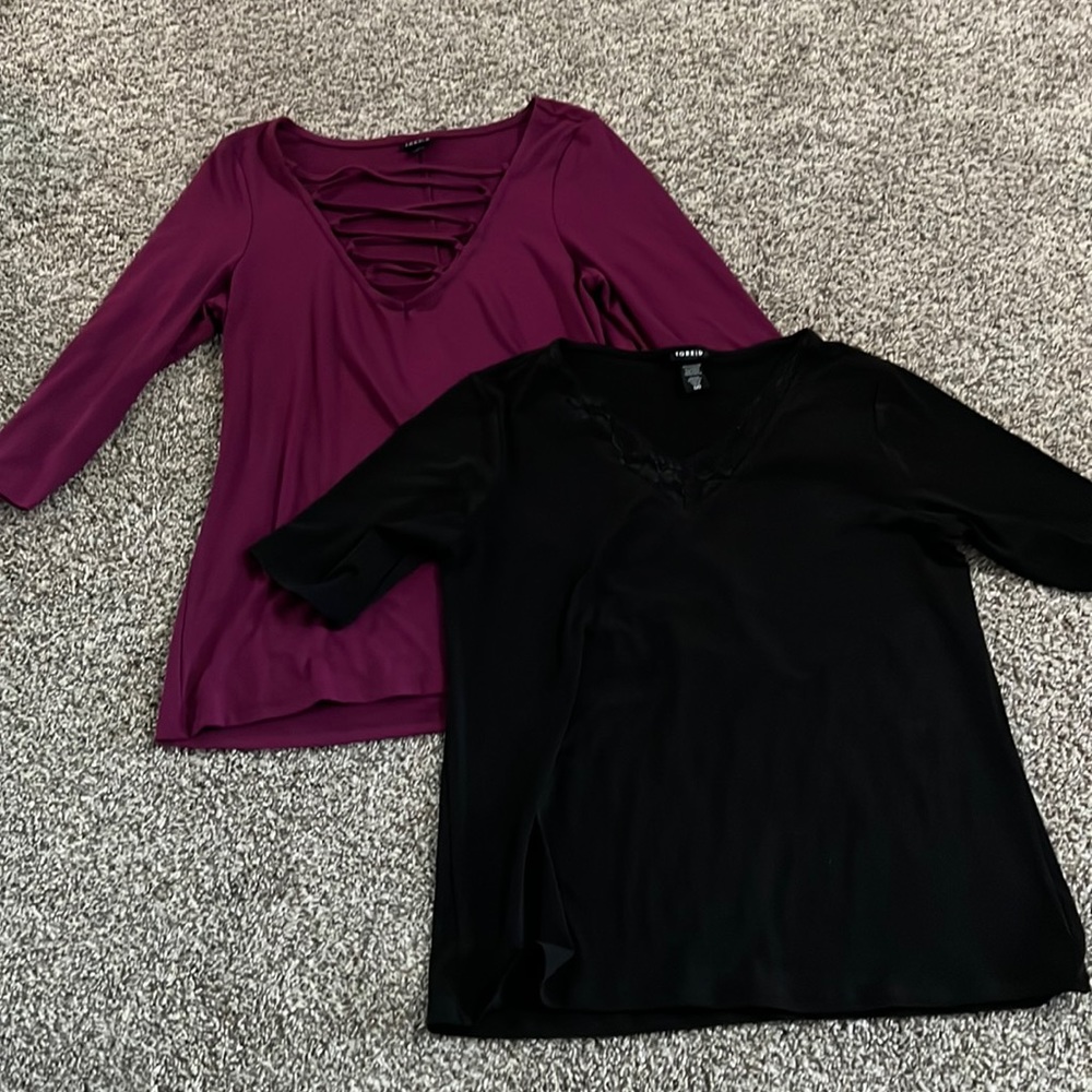 Torrid tops